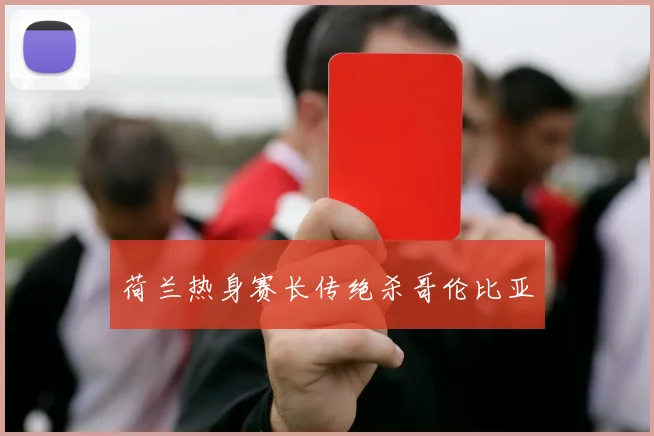 荷兰热身赛长传绝杀哥伦比亚
